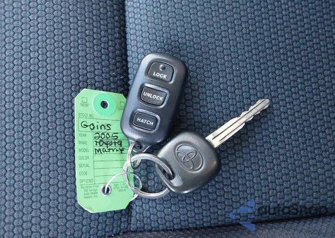 2005 Toyota Matrix Xr из США, поврежденный, VIN 2T1KR32E45C382085